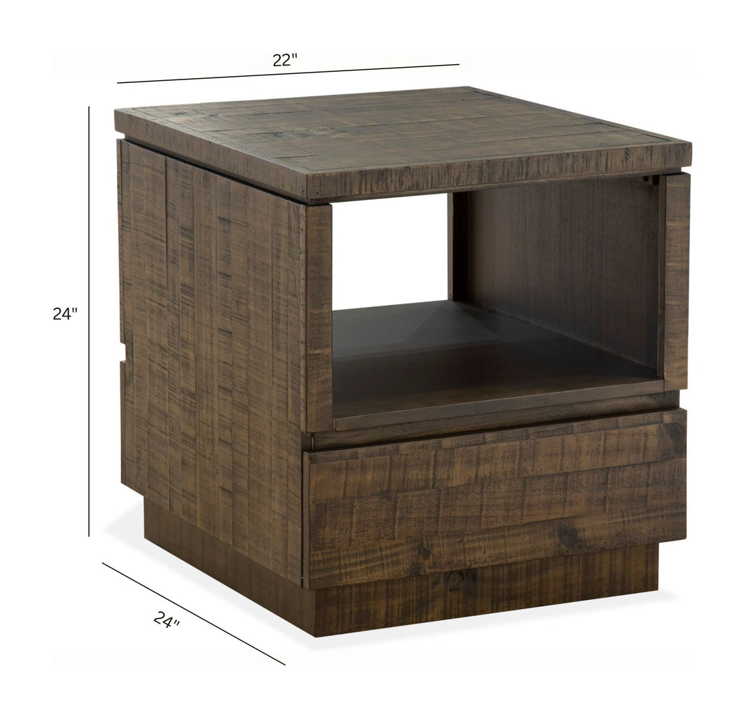 Baisden Tobacco Rectangular End Table - T5194-03