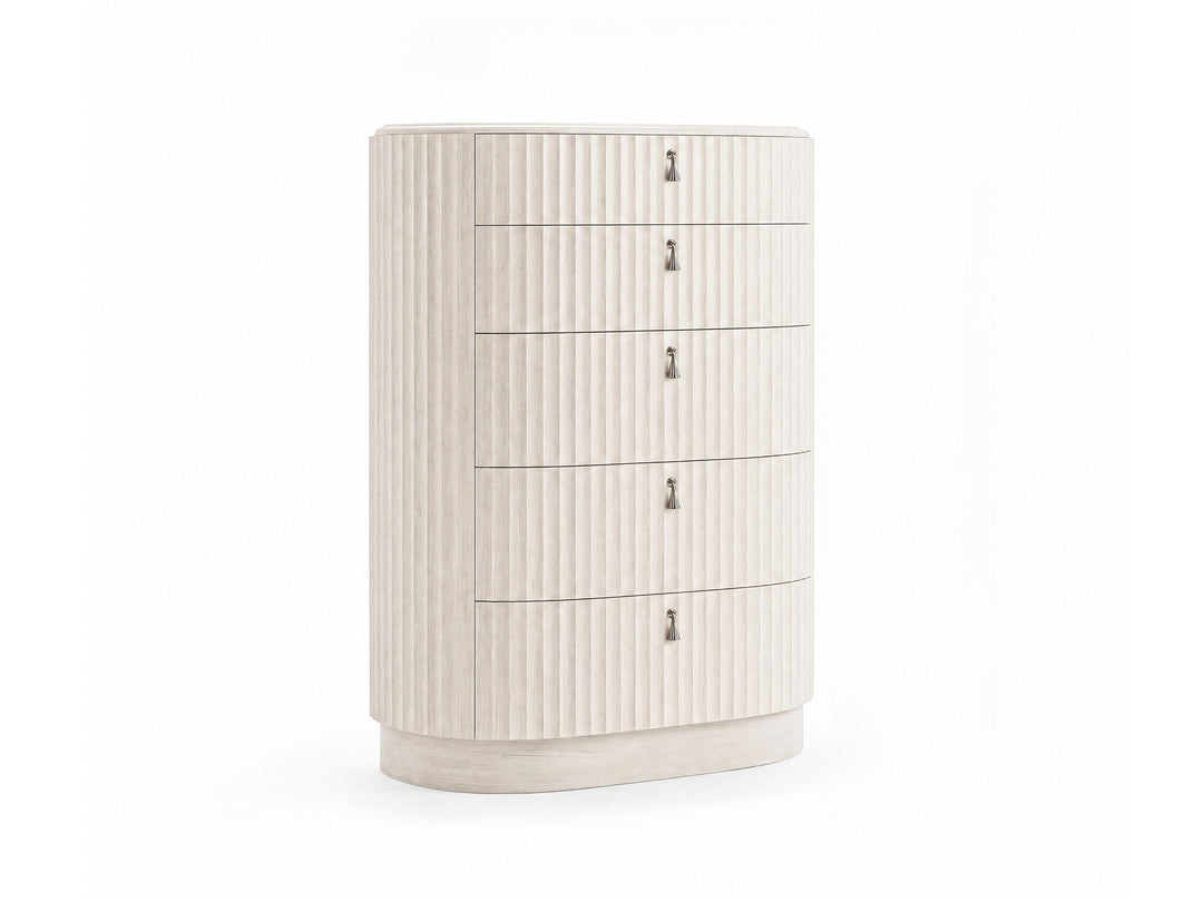 Vivienne Whisper White Drawer Chest - BP448-124