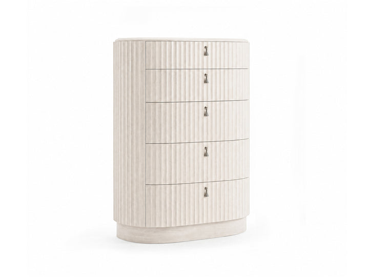 Vivienne Whisper White Drawer Chest - BP448-124
