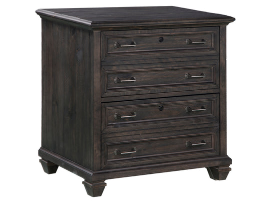 Sutton Place Weathered Charcoal Lateral File - H3612-40