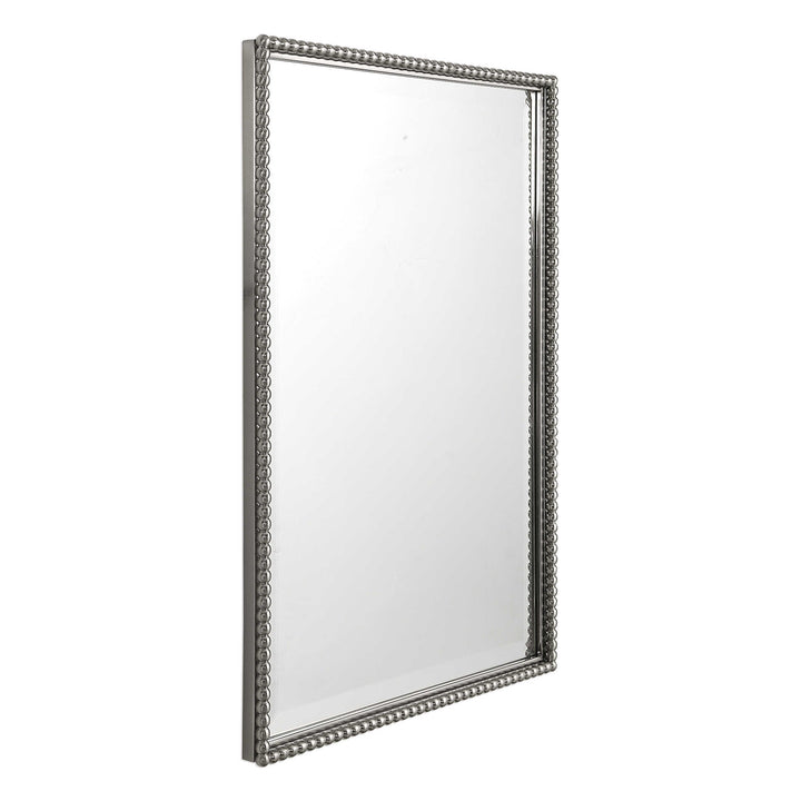 SHERISE BRUSHED NICKEL MIRROR - AmericanHomeFurniture