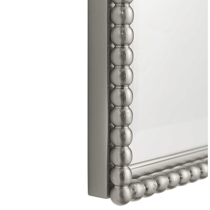 SHERISE BRUSHED NICKEL MIRROR - AmericanHomeFurniture