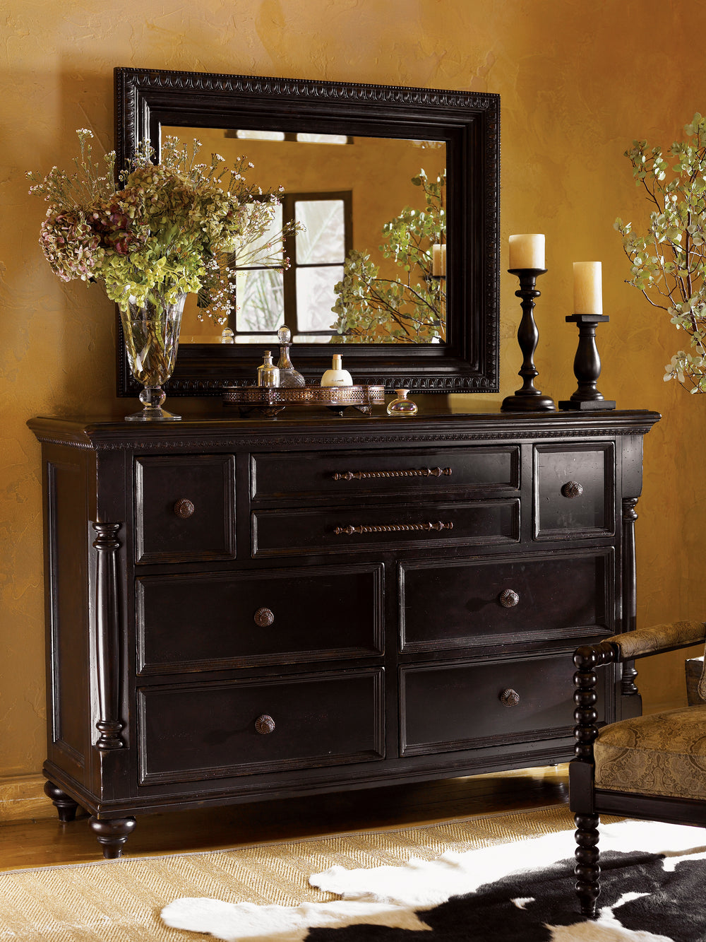 American Home Furniture | Tommy Bahama Home  - Kingstown Stony Point Triple Dresser