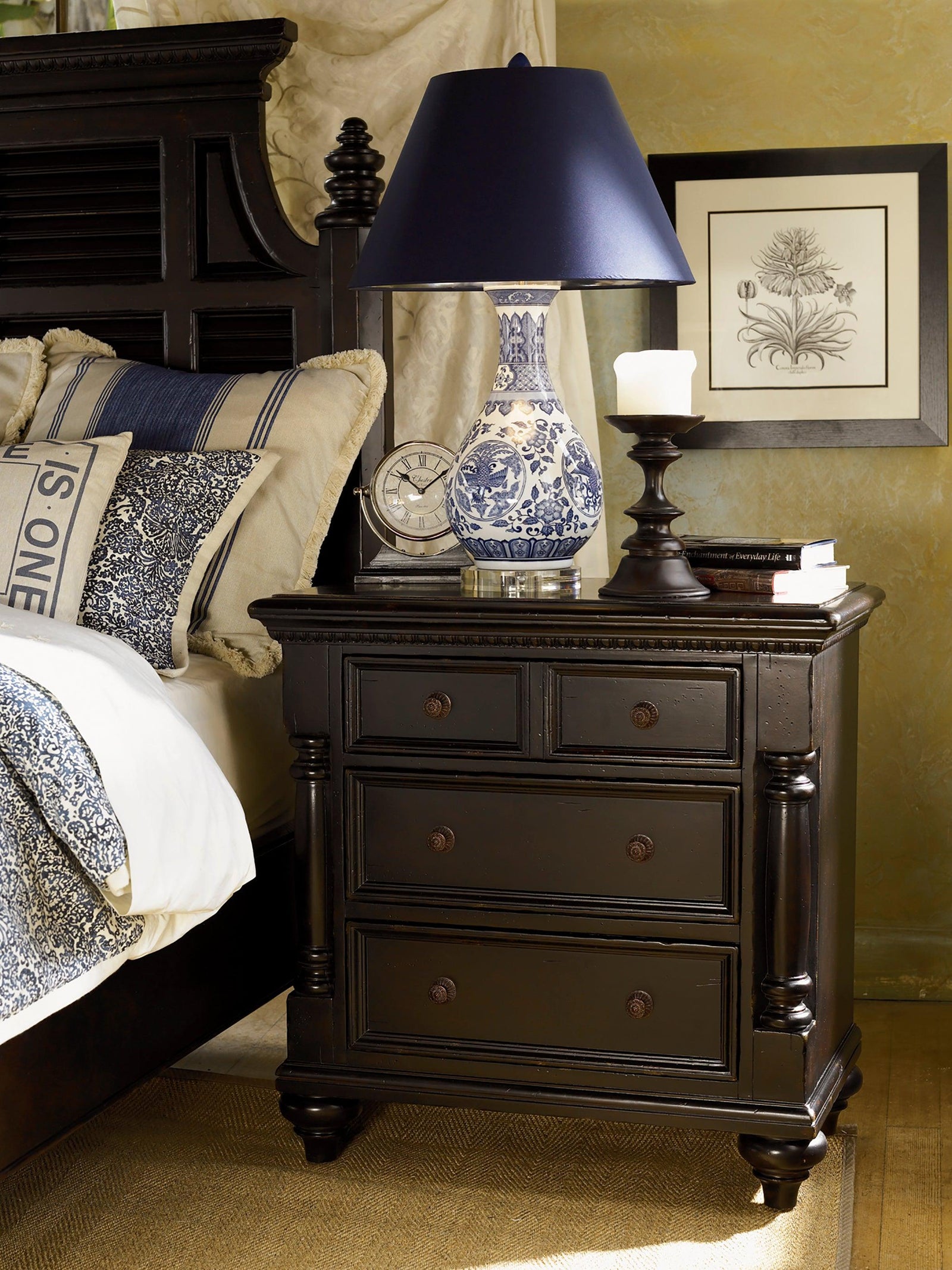 Tommy Bahama Home Kingstown Stony Point Nightstand NIGHTSTANDS