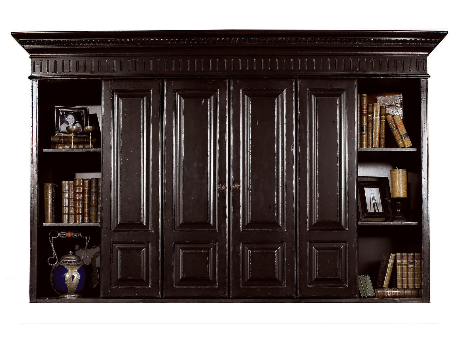 Tommy Bahama Home Kingstown Wellington Media Deck BOOKCASES + SHELVES