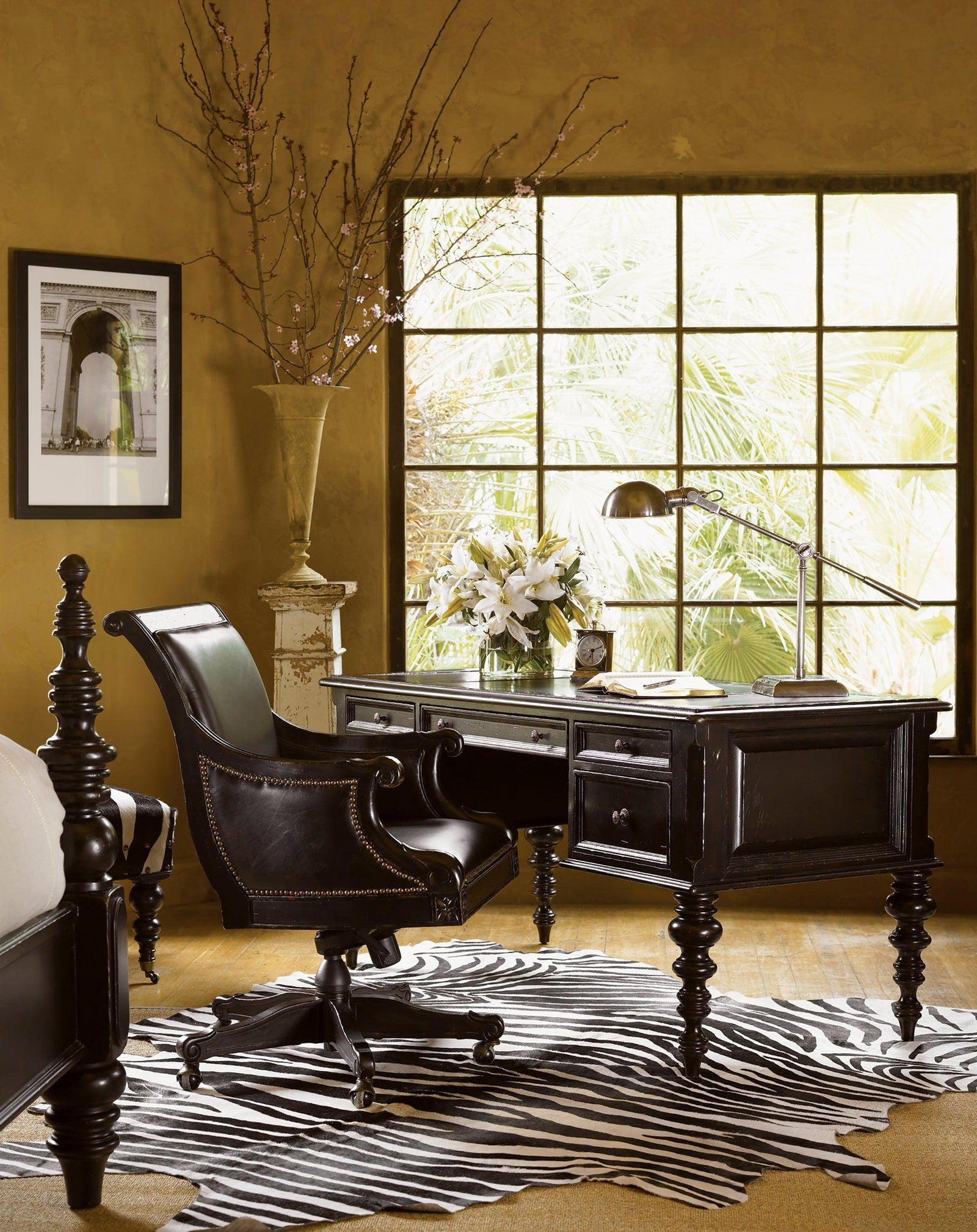 Tommy Bahama Home Kingstown Admiralty Desk Chair OFFICE CHAIRS