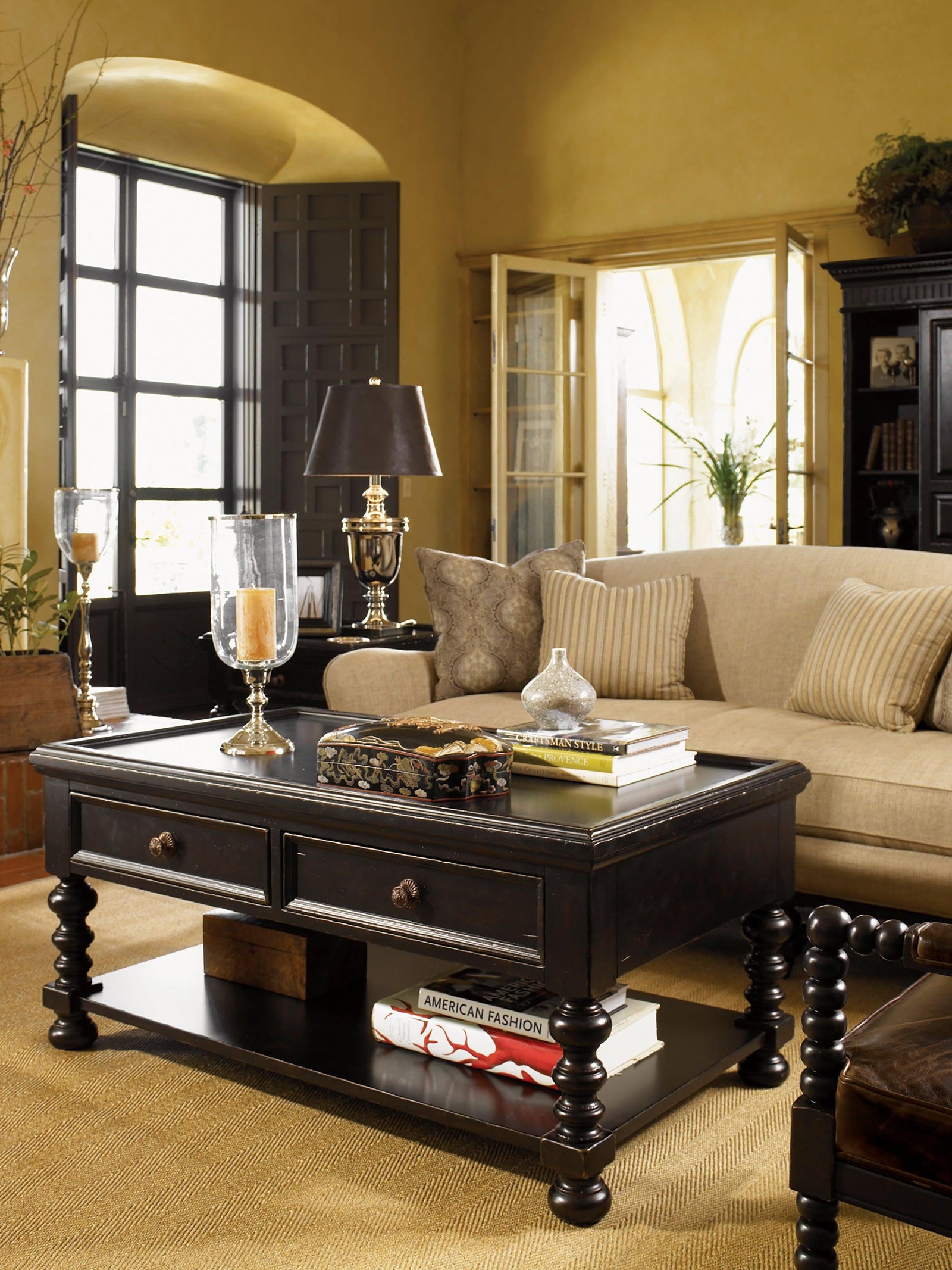 Tommy Bahama Home Kingstown Explorer Cocktail Table COFFEE TABLES
