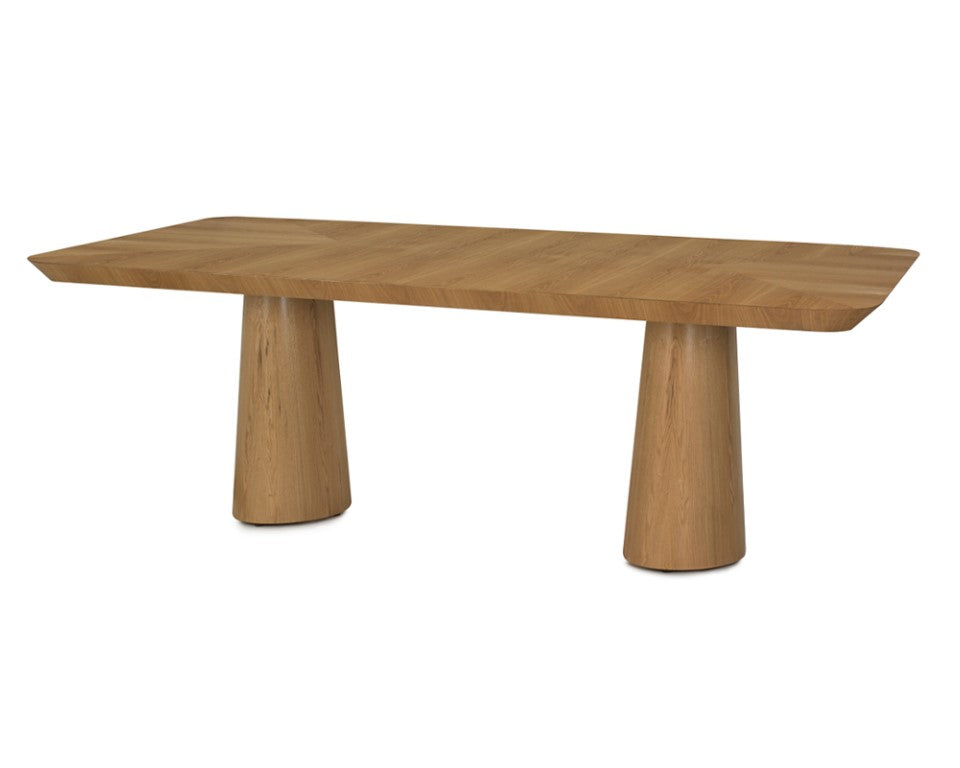 Ingrid Dining Table, Natural - Oggetti - AmericanHomeFurniture