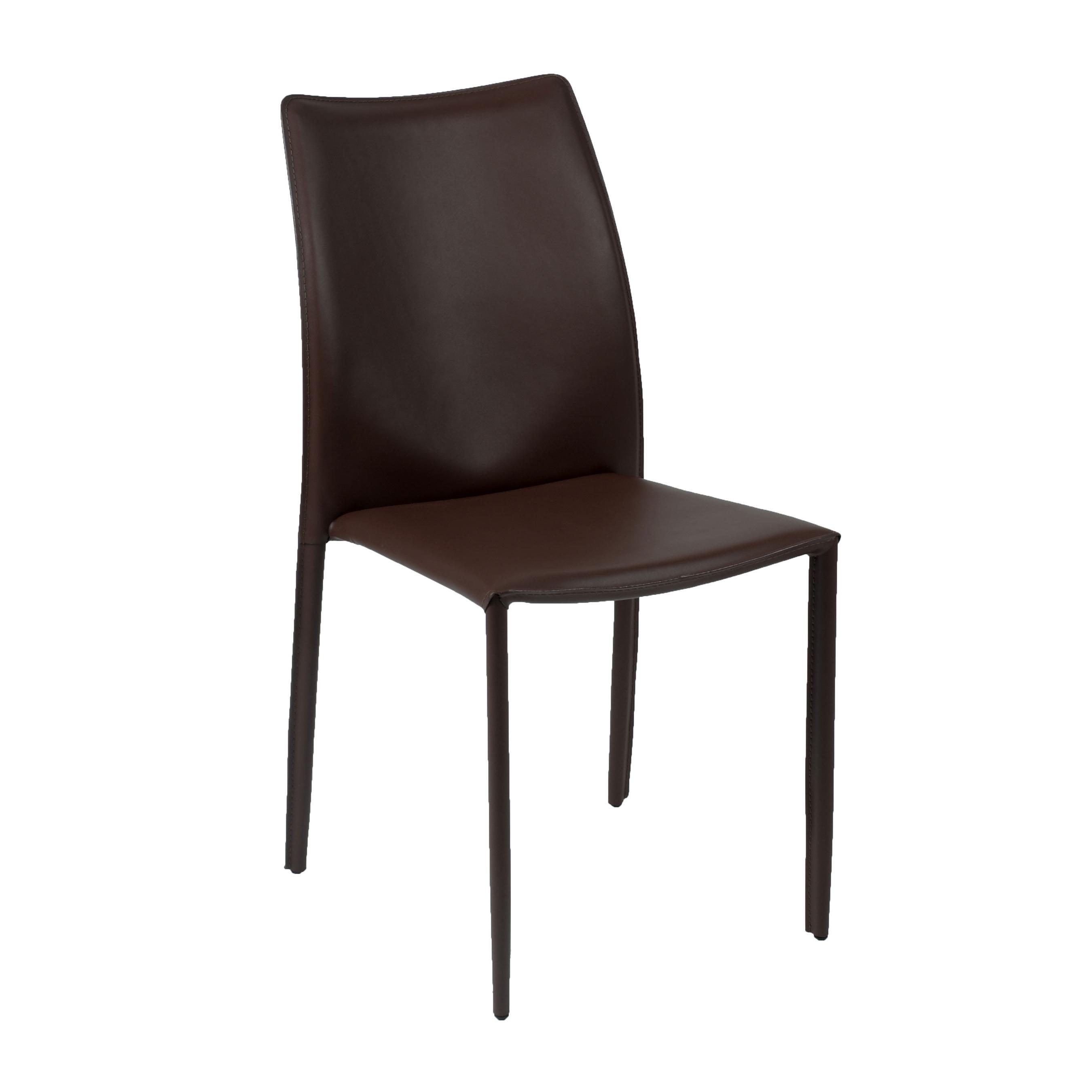 Euro Style Dalia Stacking Side Chair - Thumbnail 4