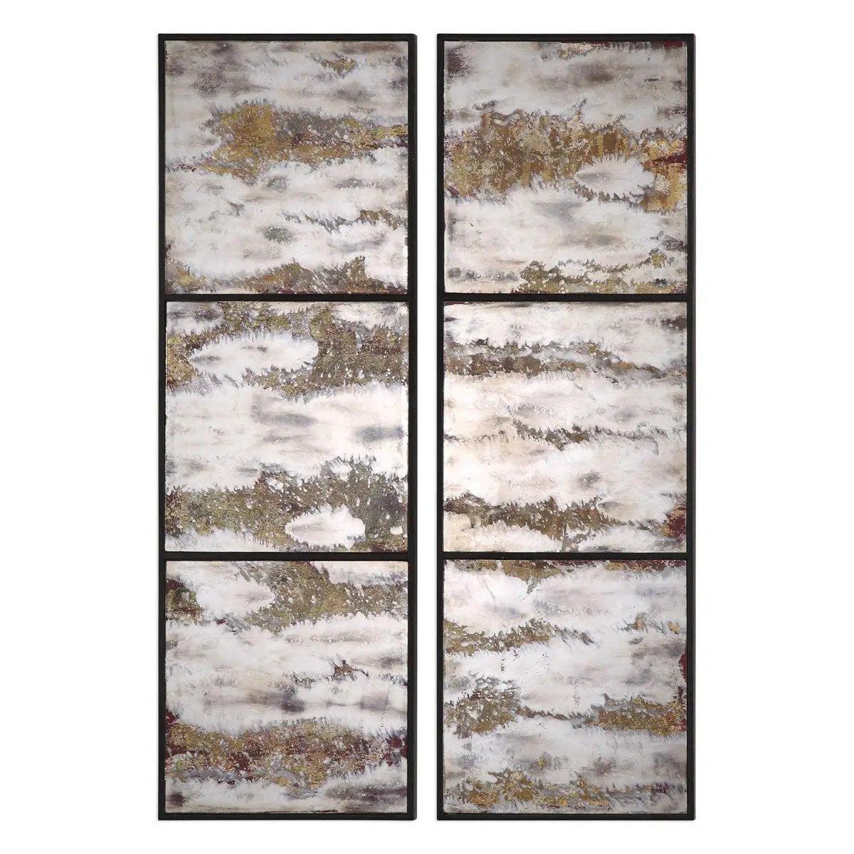 Uttermost RAHILA MIRRORED WALL PANELS WALL ACCENTS