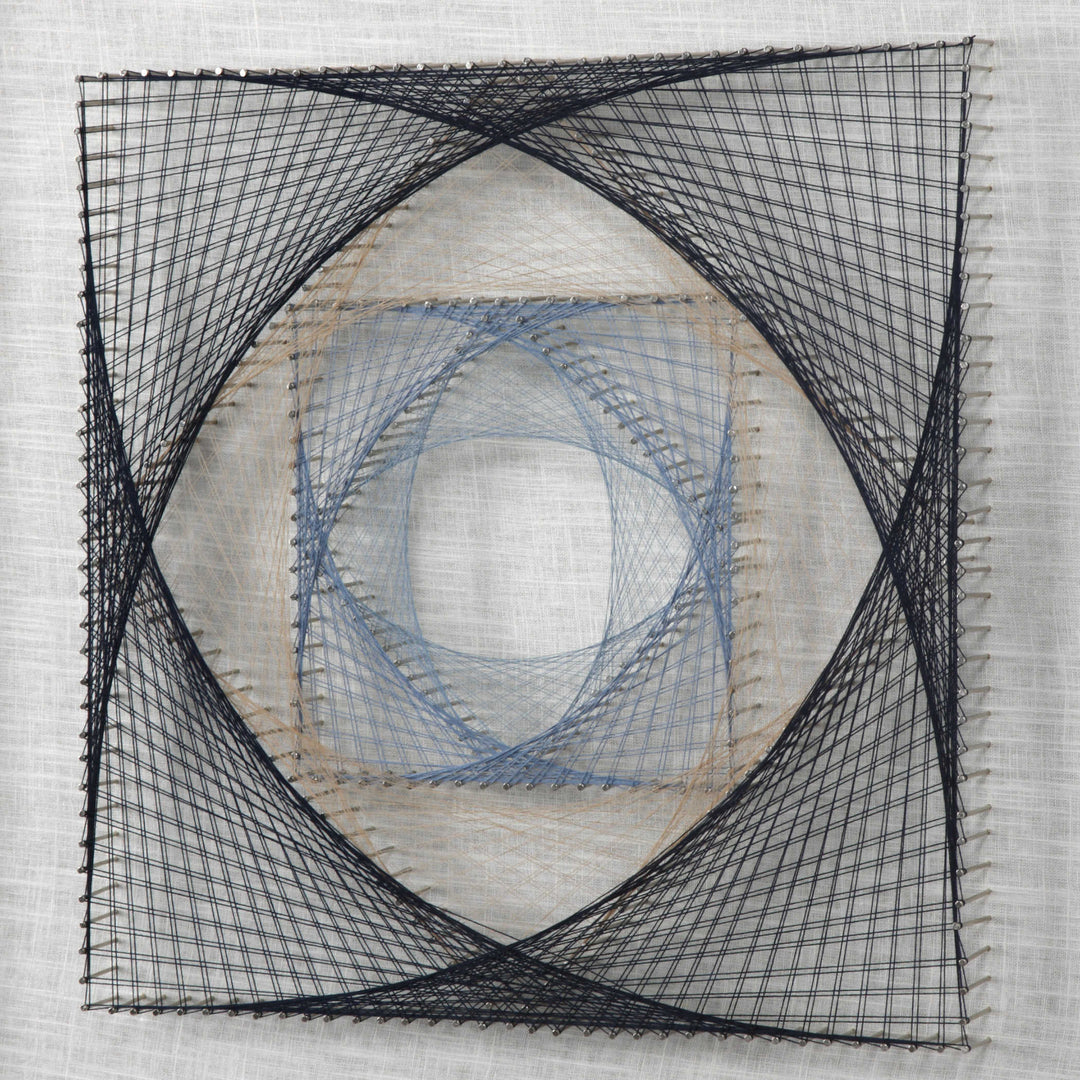 String Duet Geometric Art S/2 - AmericanHomeFurniture