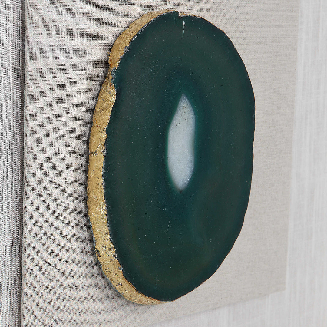 Keeva Agate Stone Shadow Box - AmericanHomeFurniture