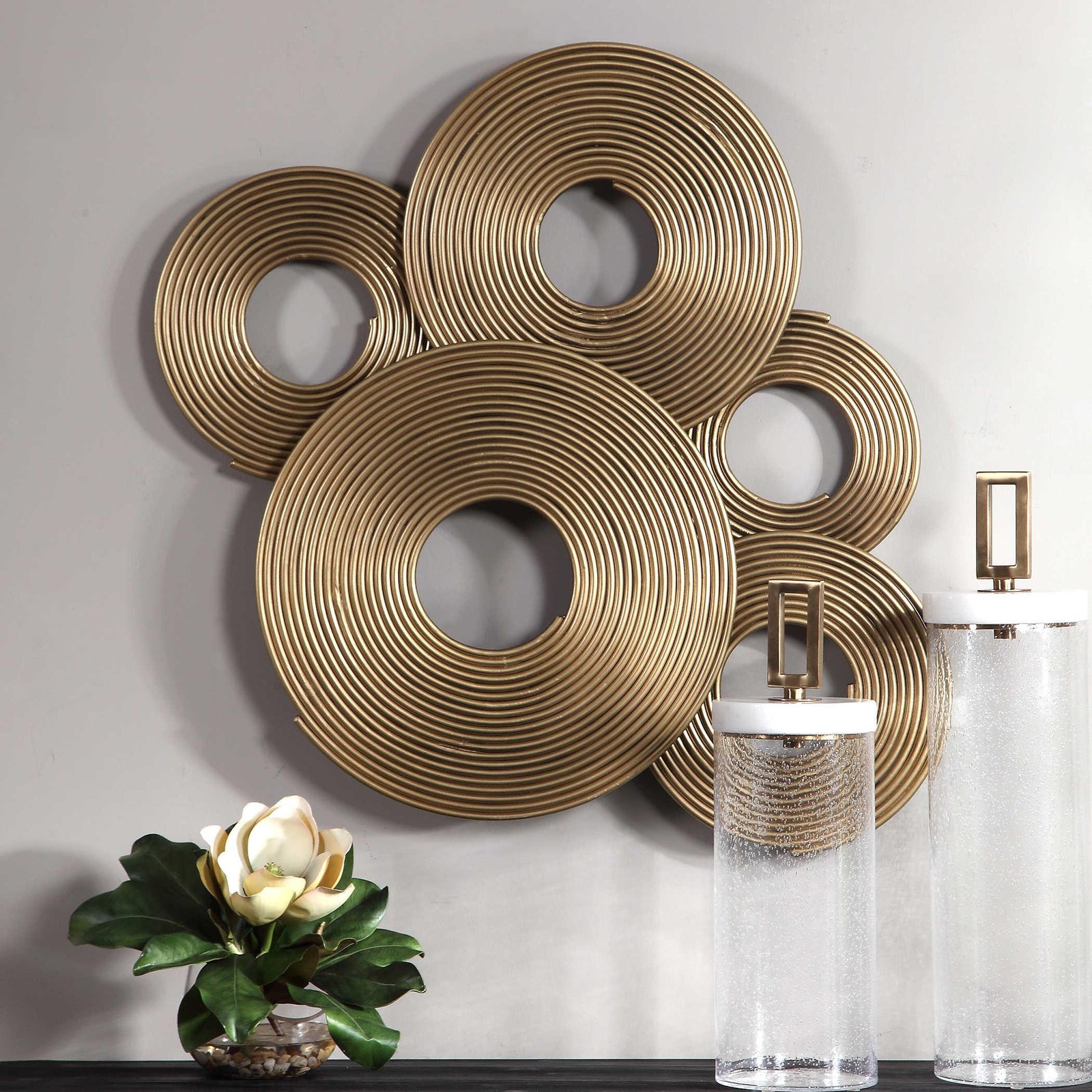 Uttermost AHMET GOLD RINGS WALL DECOR WALL ACCENTS