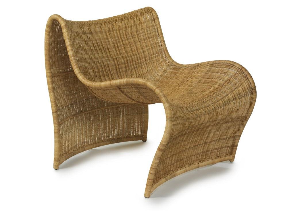 Oggetti Lola Occasional Chair, Natural ACCENT + LOUNGE CHAIRS