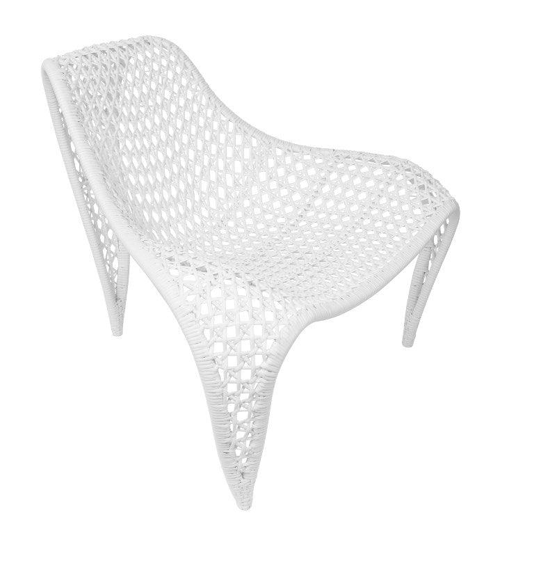 Oggetti Wing Occasional Chair, White ACCENT + LOUNGE CHAIRS