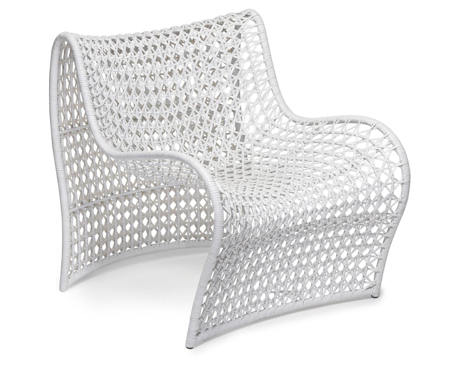 Oggetti Lola Occasional Chair, White ACCENT + LOUNGE CHAIRS