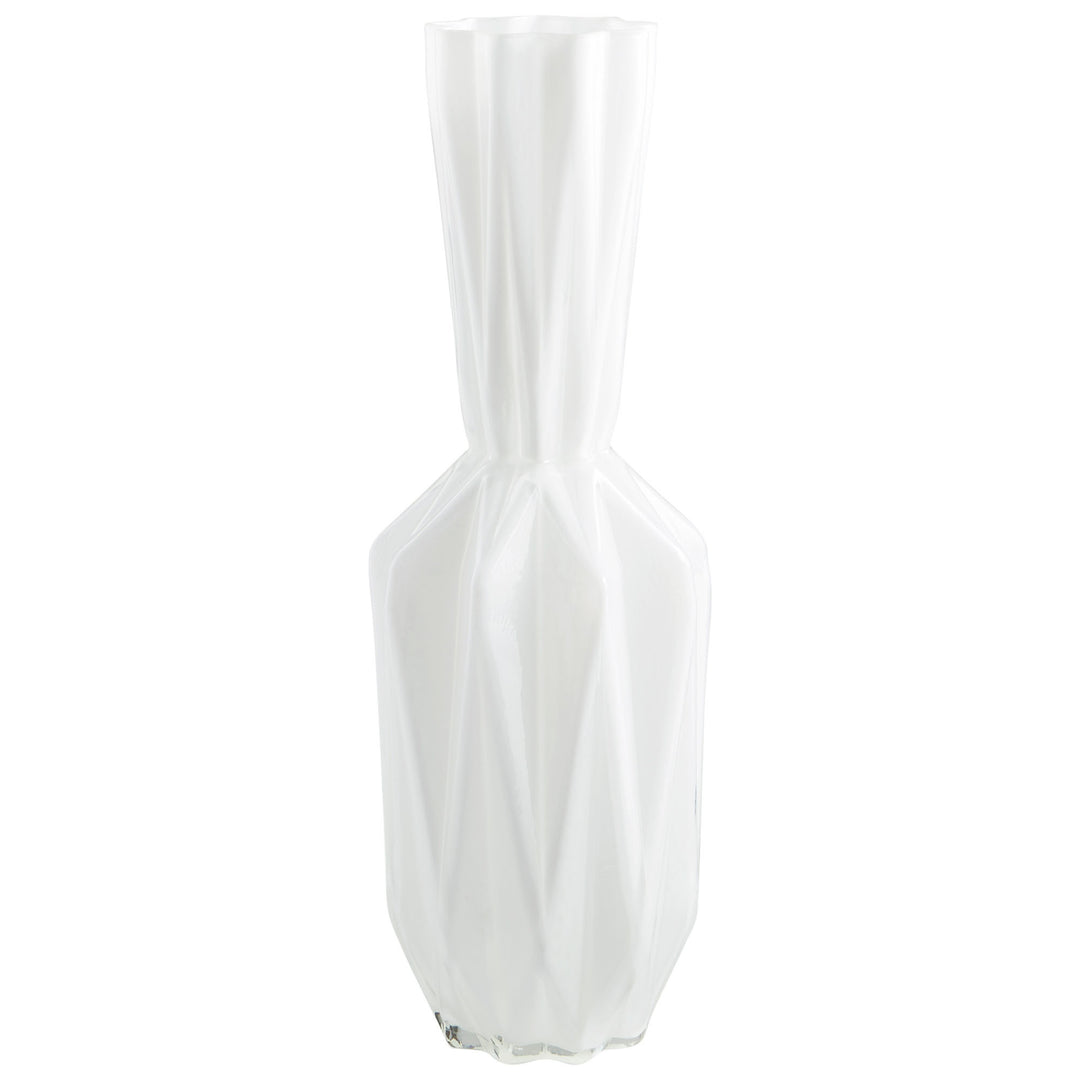 Lg Infinity Origami Vase - AmericanHomeFurniture