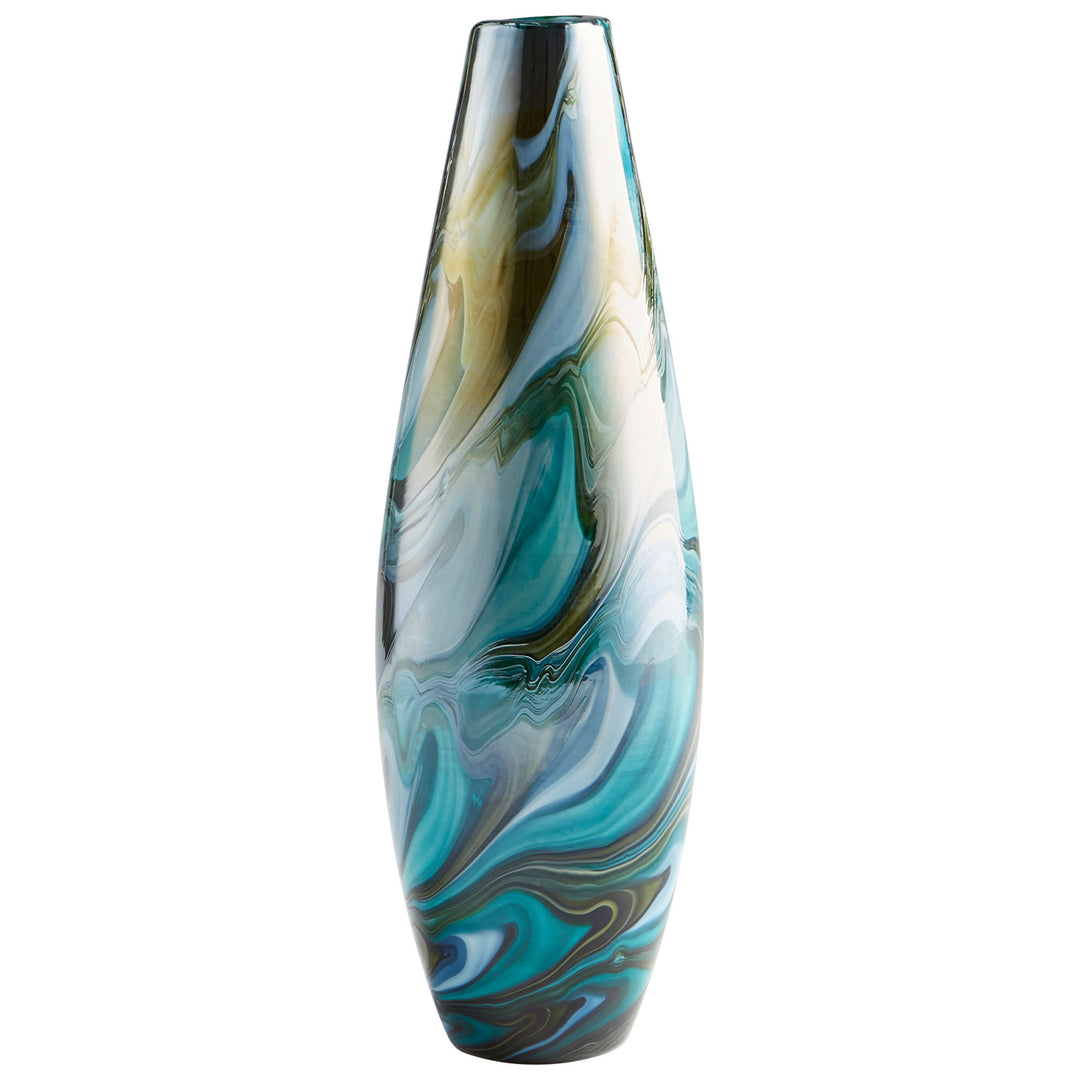 Medium Chalcedony Vase - AmericanHomeFurniture