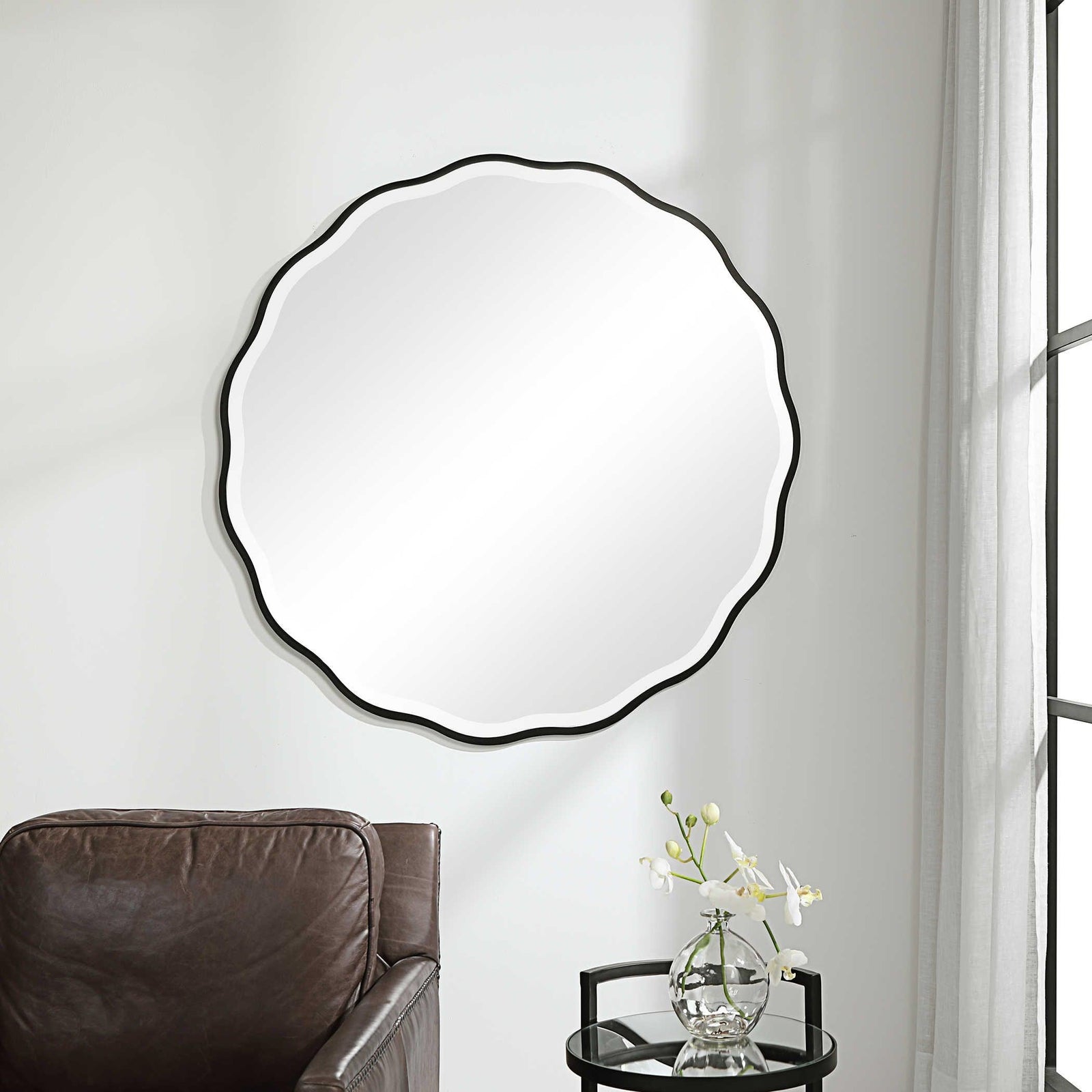 Uttermost ANETA ROUND MIRROR WALL MIRRORS