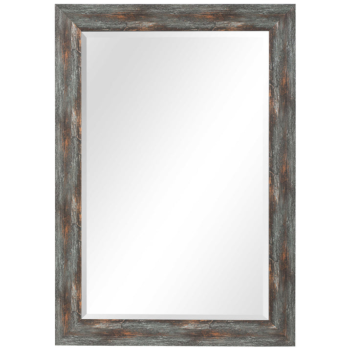 OWENBY RUSTIC SILVER & BRONZE MIRROR - AmericanHomeFurniture