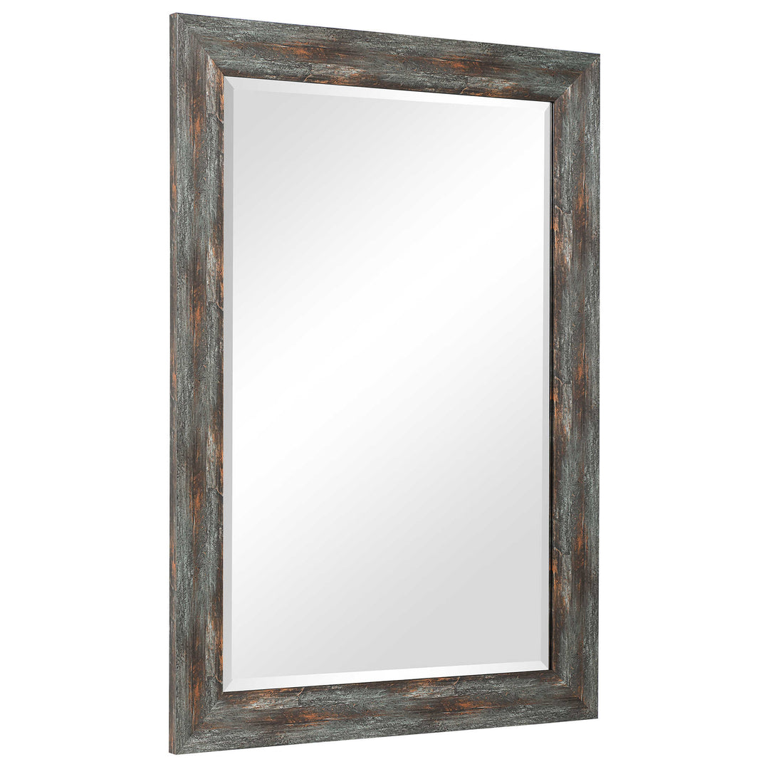 OWENBY RUSTIC SILVER & BRONZE MIRROR - AmericanHomeFurniture