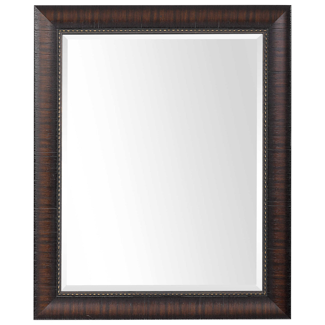 WYTHE BURNISHED WOOD MIRROR - AmericanHomeFurniture