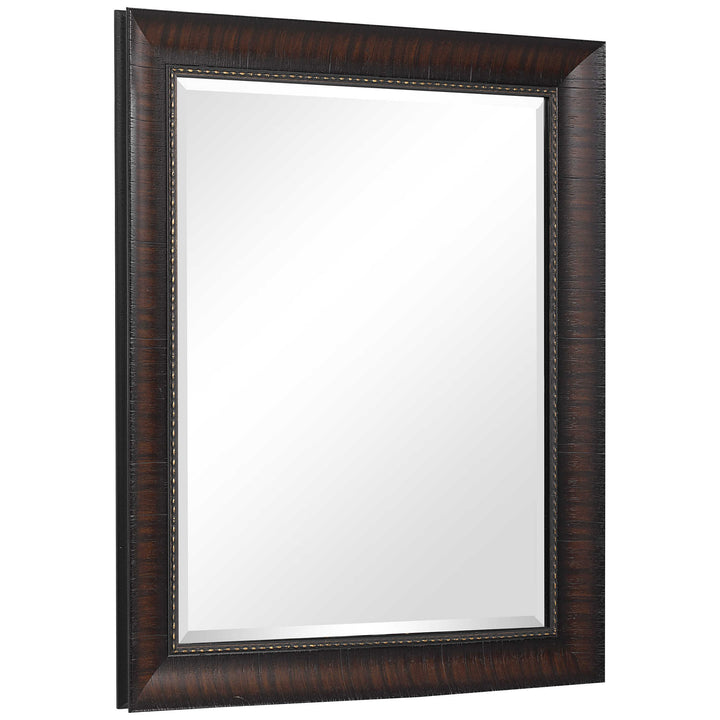 WYTHE BURNISHED WOOD MIRROR - AmericanHomeFurniture