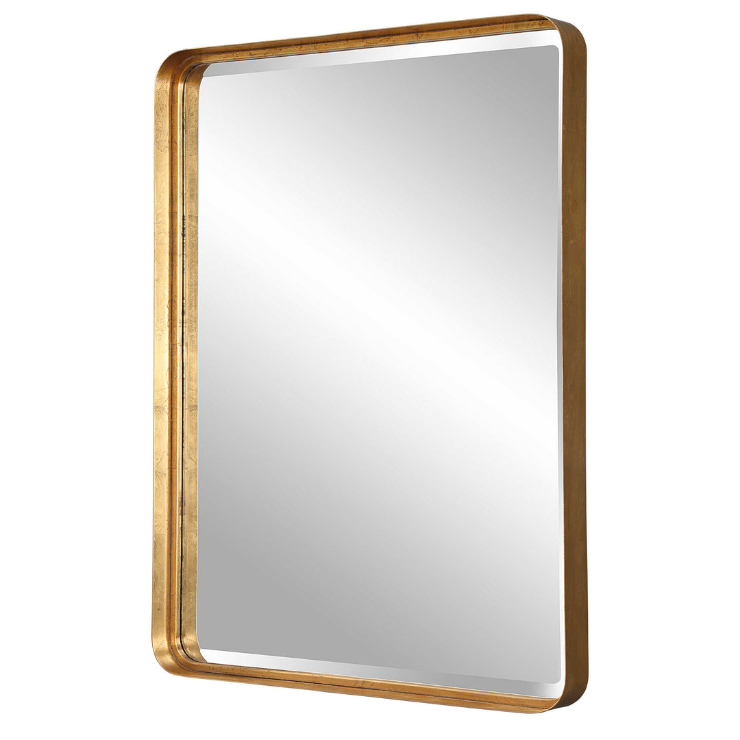 CROFTON GOLD LARGE MIRROR - AmericanHomeFurniture