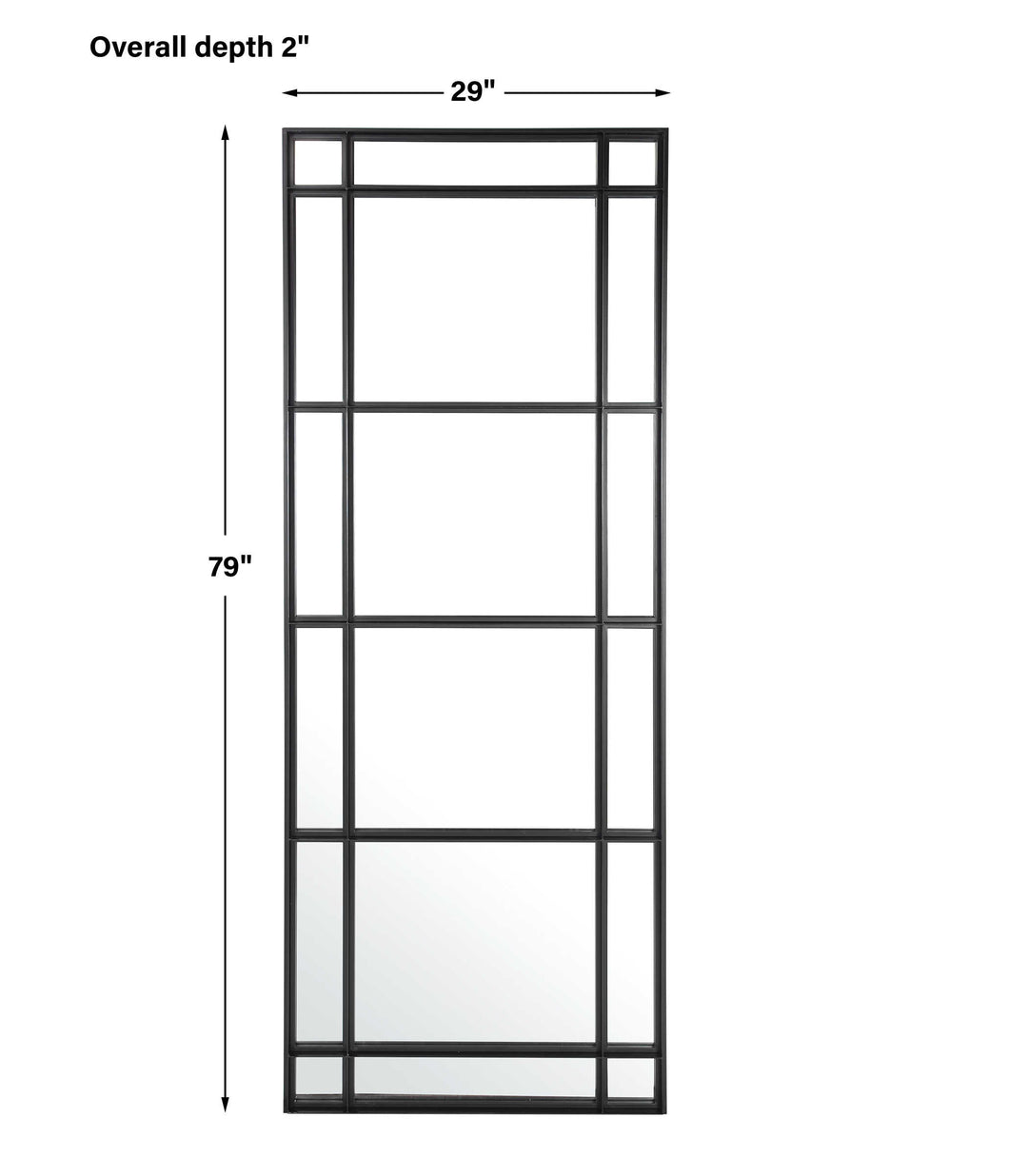 ATTICUS LARGE RECTANGULAR MIRROR - AmericanHomeFurniture