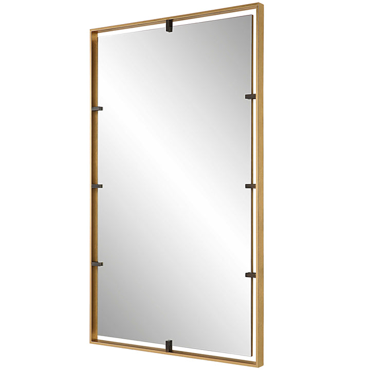 EGON GOLD WALL MIRROR - AmericanHomeFurniture