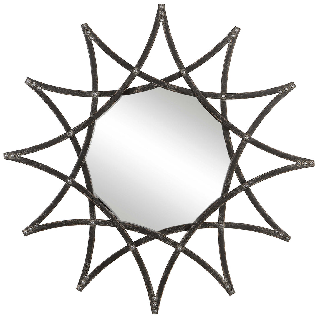 SOLARIS IRON STAR MIRROR - AmericanHomeFurniture