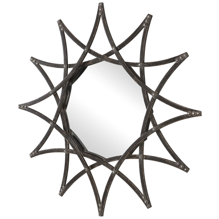 SOLARIS IRON STAR MIRROR - AmericanHomeFurniture