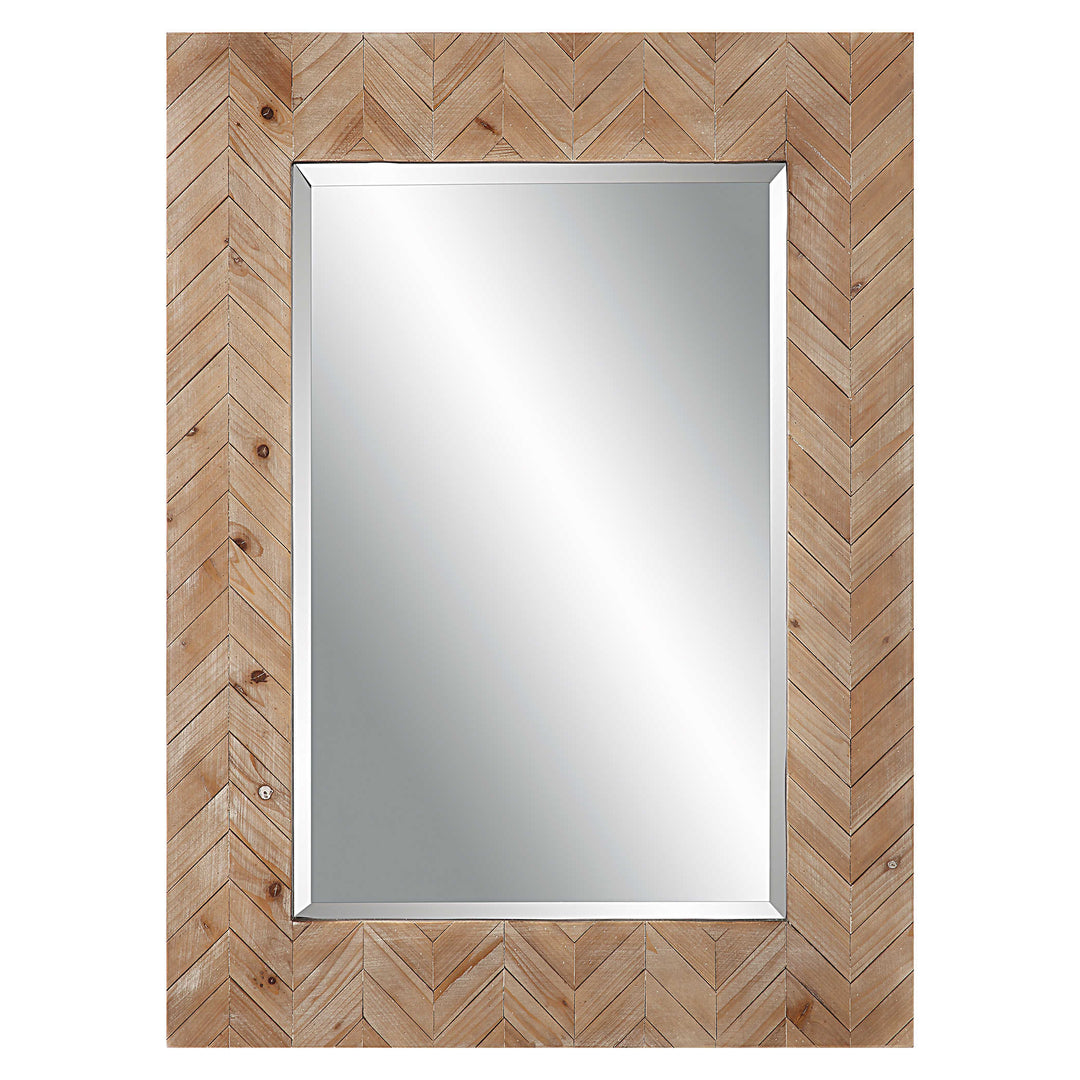 DEMETRIA WOODEN MIRROR, SMALL - AmericanHomeFurniture