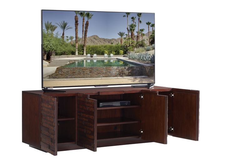 American Home Furniture | Sligh  - Studio Designs Criss Cross Media Console