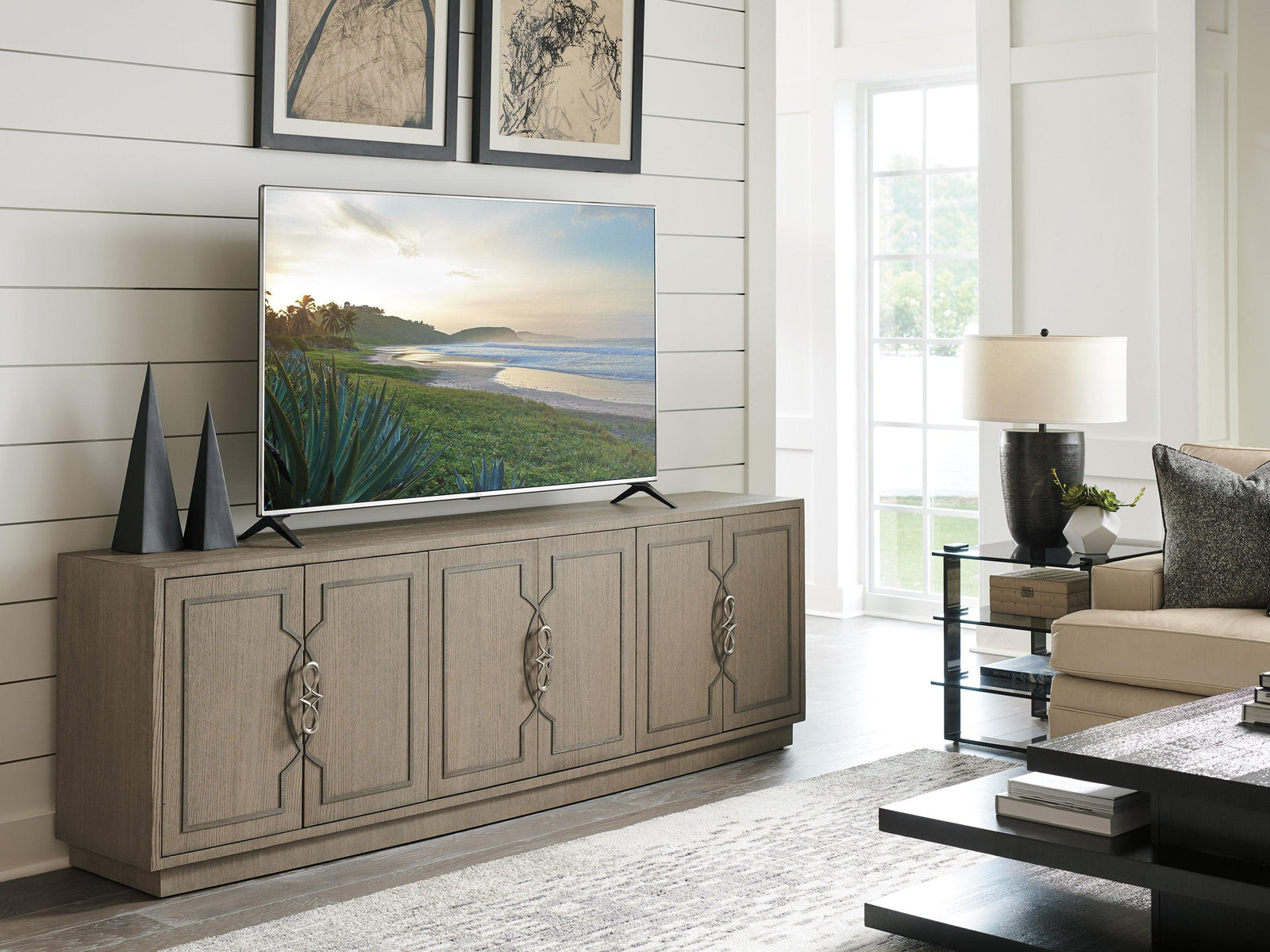 Sligh Studio Designs Grove Park Long Media Console MEDIA + TV STANDS