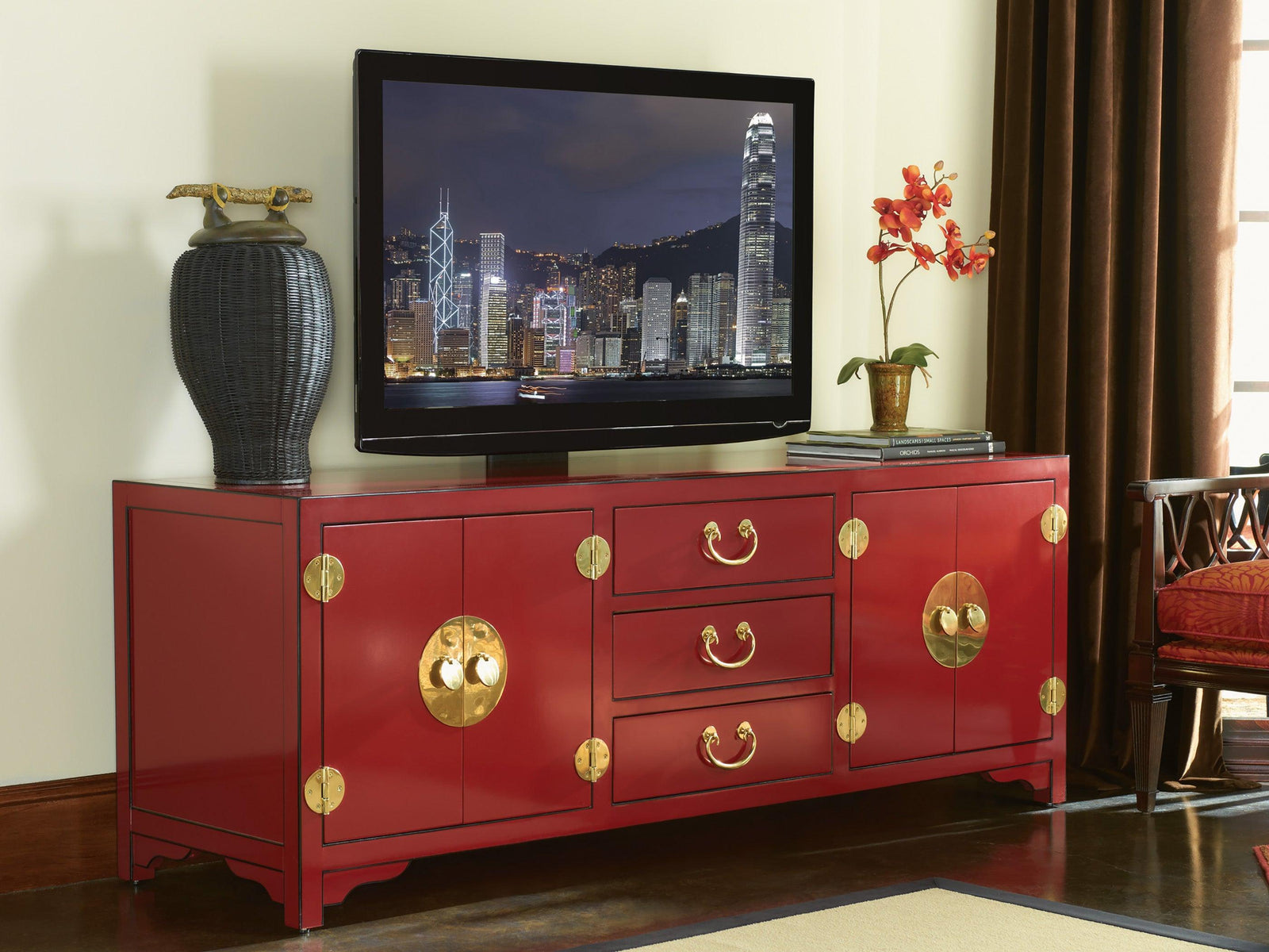 Sligh Studio Designs Pacific Isle Media Console MEDIA + TV STANDS