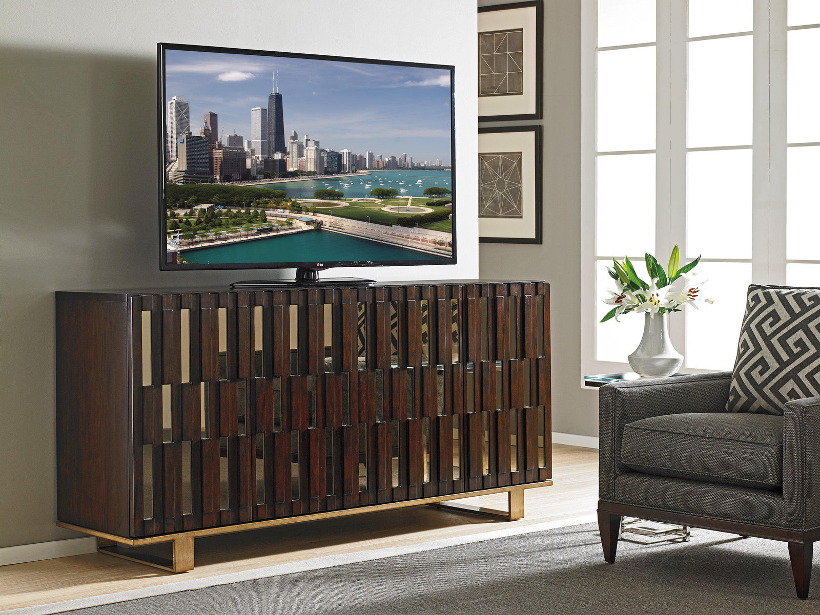 Sligh Studio Designs Quantum Media Console MEDIA + TV STANDS