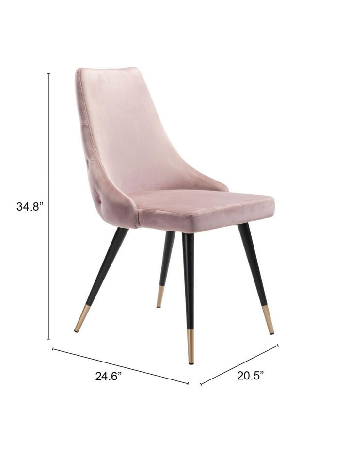 Piccolo Dining Chair (Set of 2) Pink