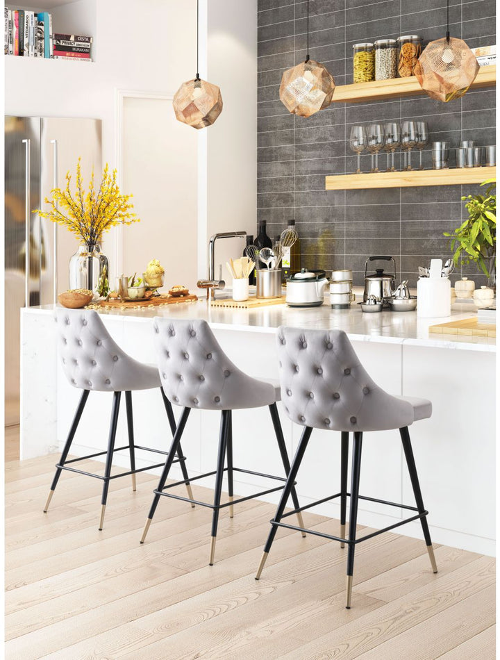 Piccolo Counter Chair Gray