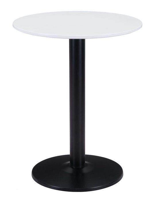 Zuo Alto Bistro Table White & Black DINING TABLES