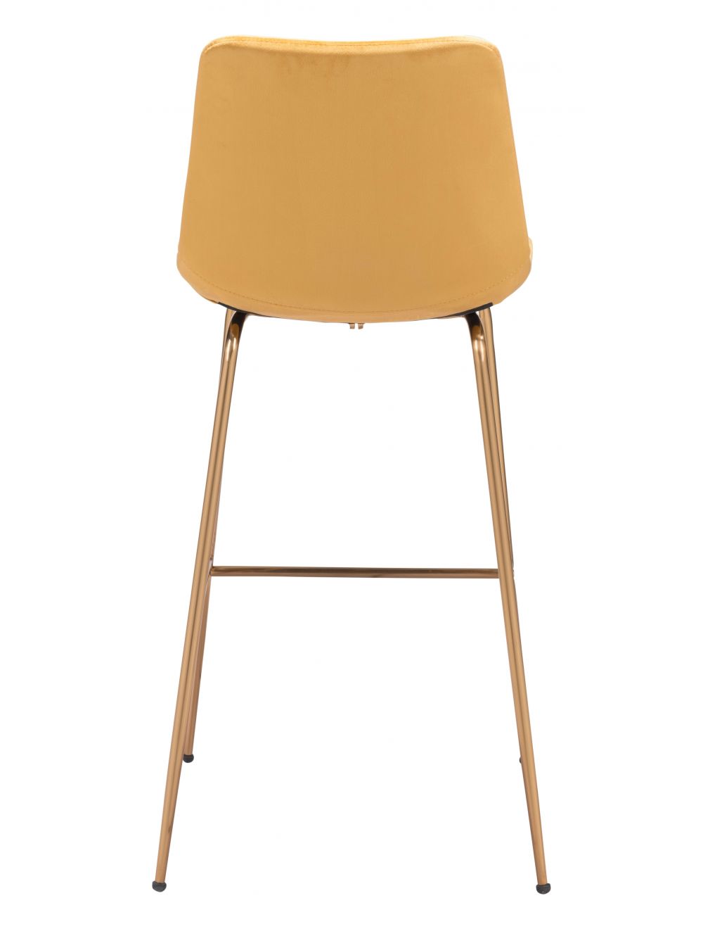 Tony Bar Chair Yellow & Gold