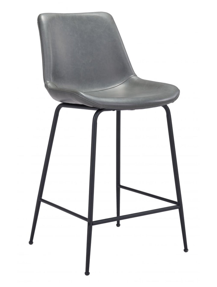 Byron Counter Chair Gray