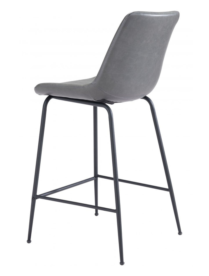 Byron Counter Chair Gray