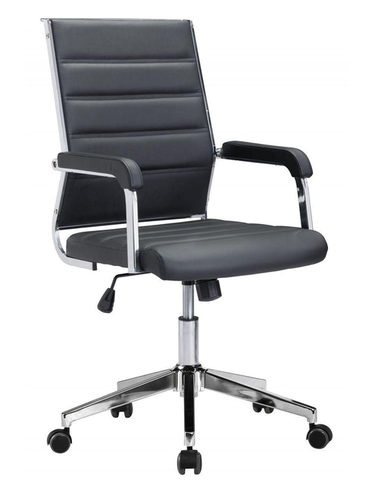 Zuo Liderato Office Chair Black OFFICE CHAIRS