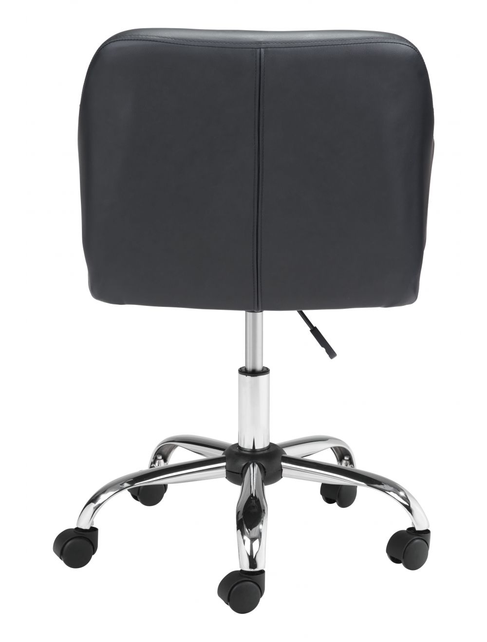 Designer Office Chair Black & Walnut