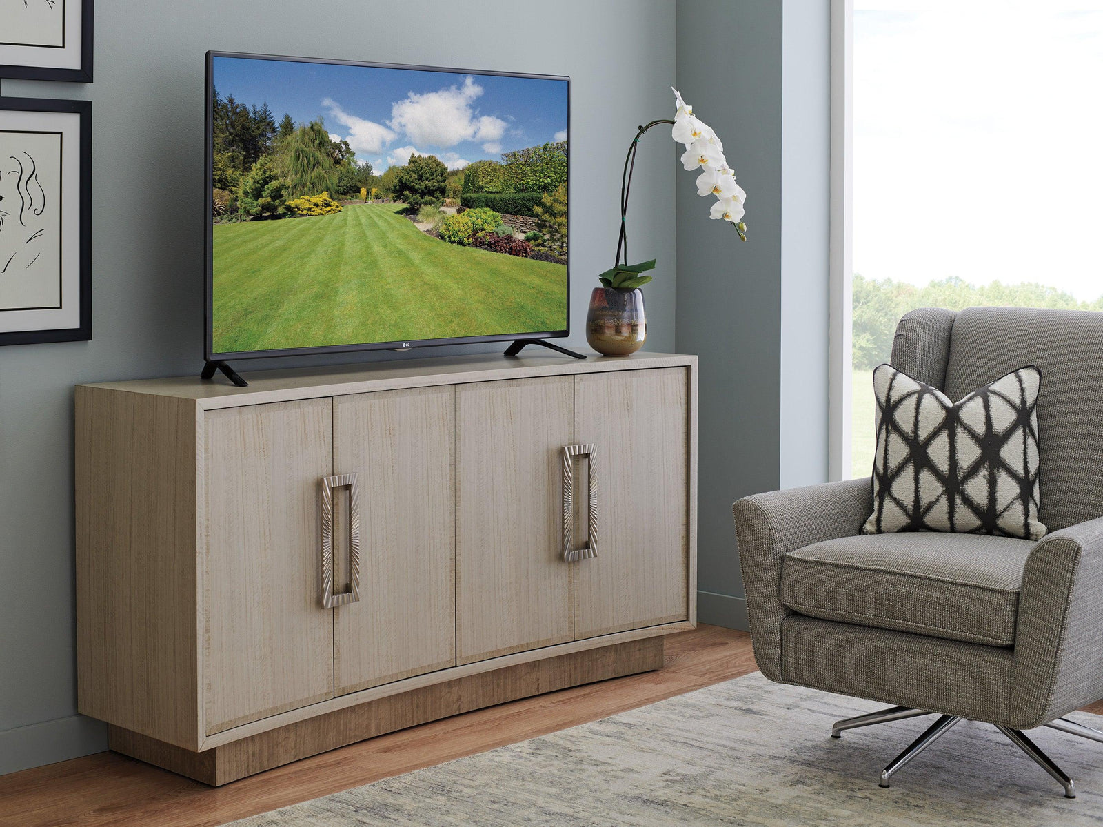 Sligh Studio Designs Donovan Media Console MEDIA + TV STANDS