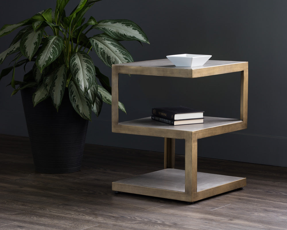 American Home Furniture | Sunpan - Rubix End Table