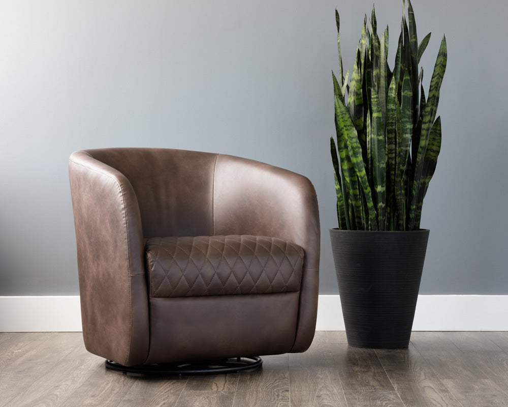 American Home Furniture | Sunpan - Dax Swivel Lounge Chair 