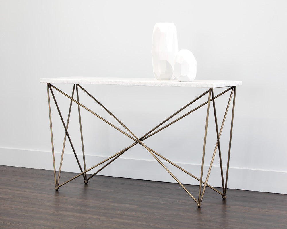 American Home Furniture | Sunpan - Skyy Console Table