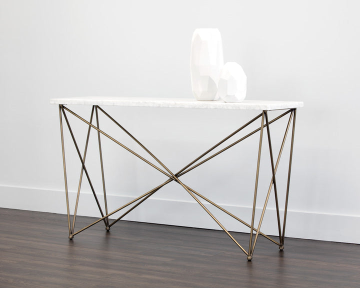 American Home Furniture | Sunpan - Skyy Console Table